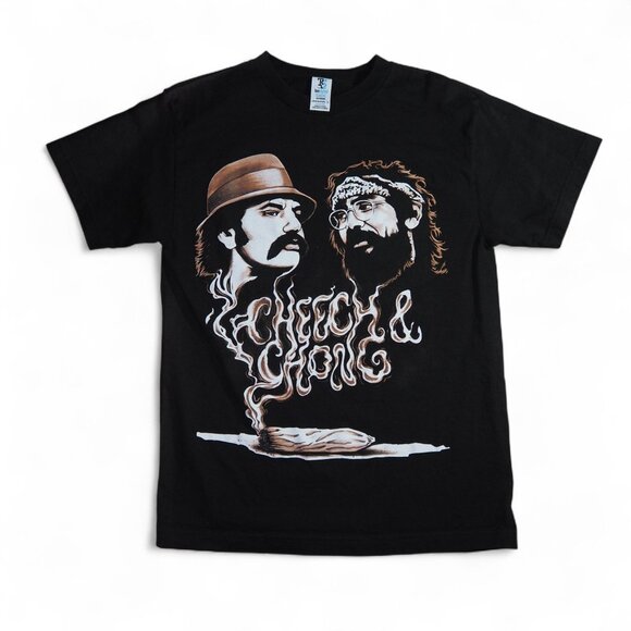 Cheech & Chong Up in Smoke Classic T-Shirt Black Unisex M - Picture 1 of 8